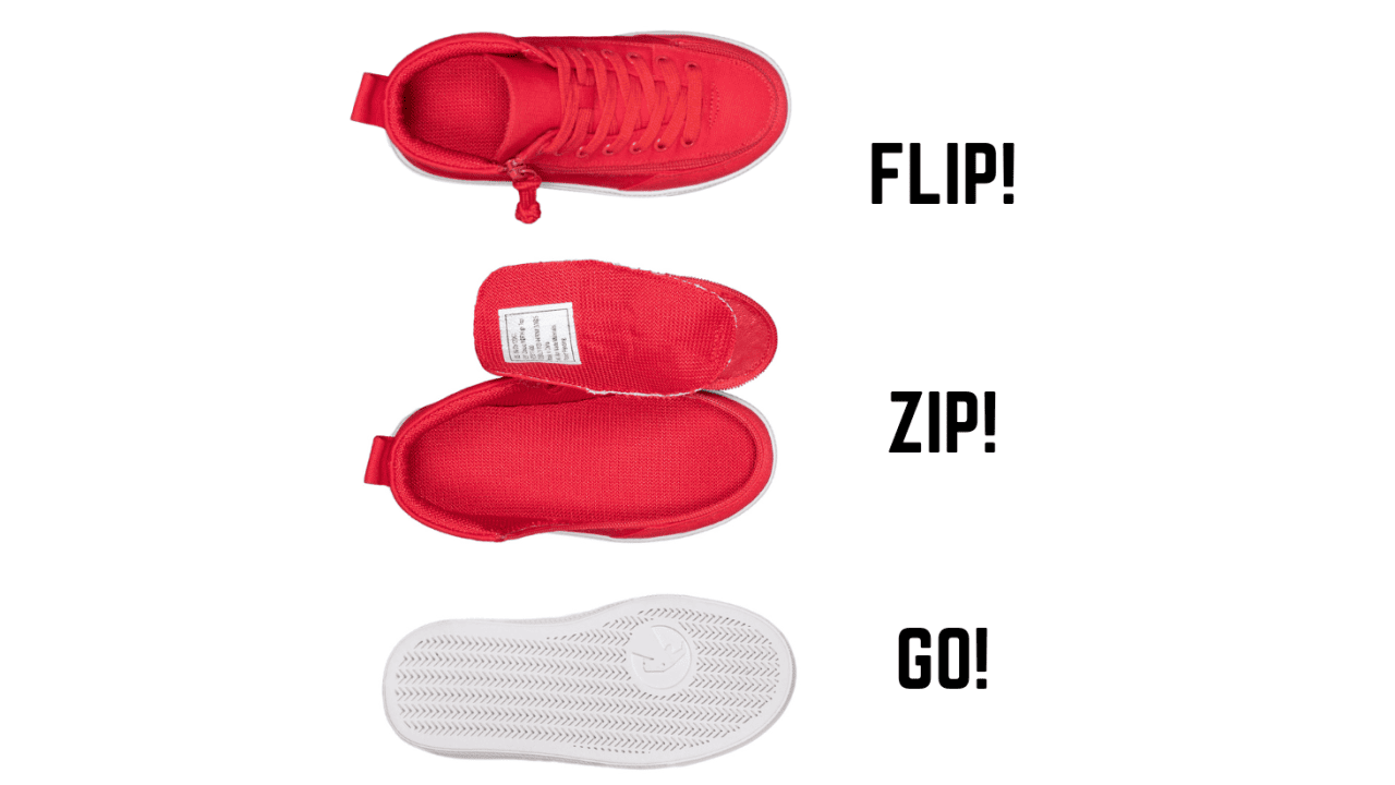 Das Konzept von Nilmo: Flip! Zip! Go!
